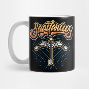 Zodiac SAGITARIUS Fingerprint Series Mug